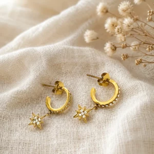 Boucles d'oreilles Lyra